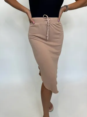 LA Made Brenna Skirt Sand