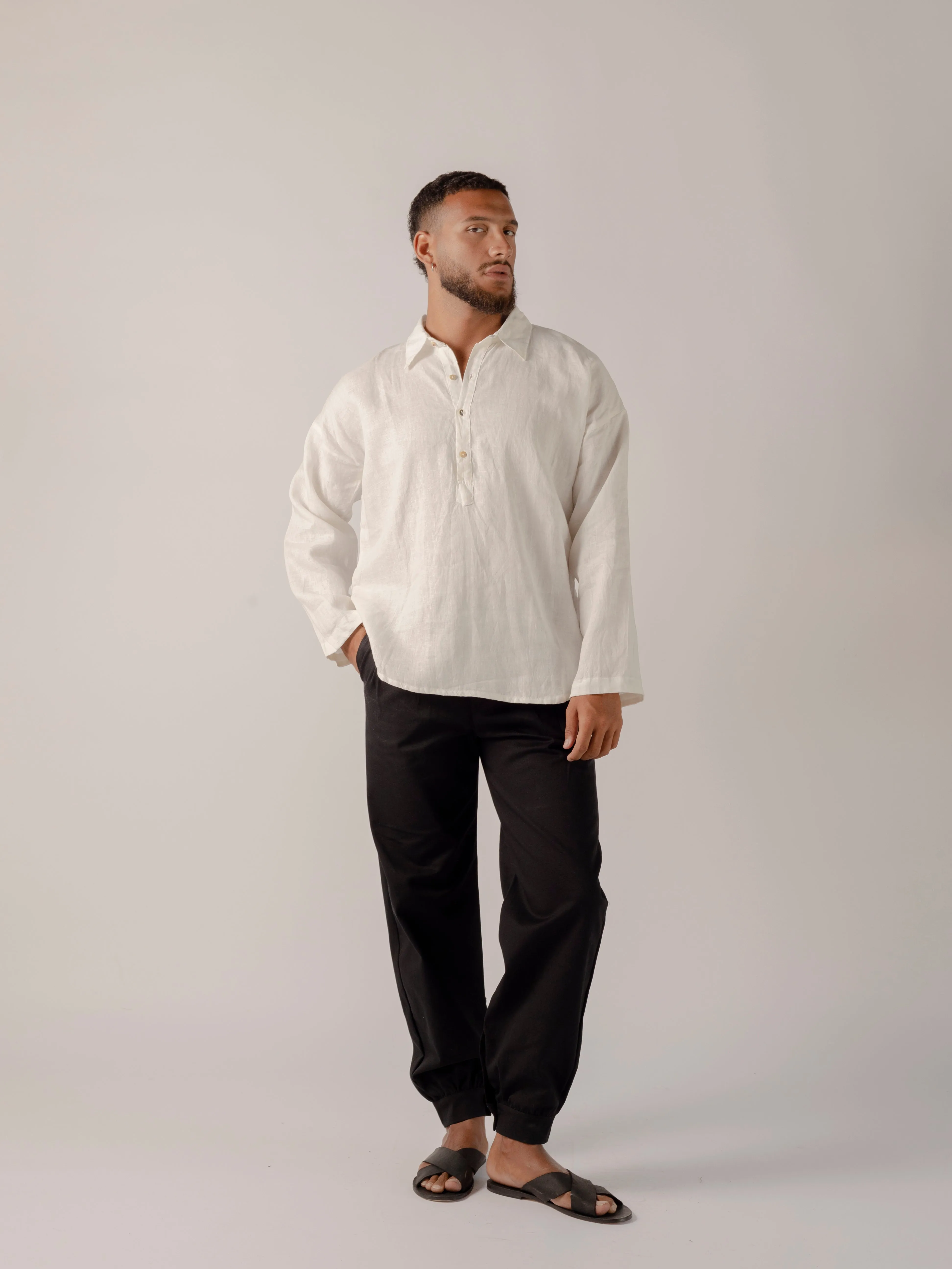 LA PAMPA Cotton Gabardine Pants