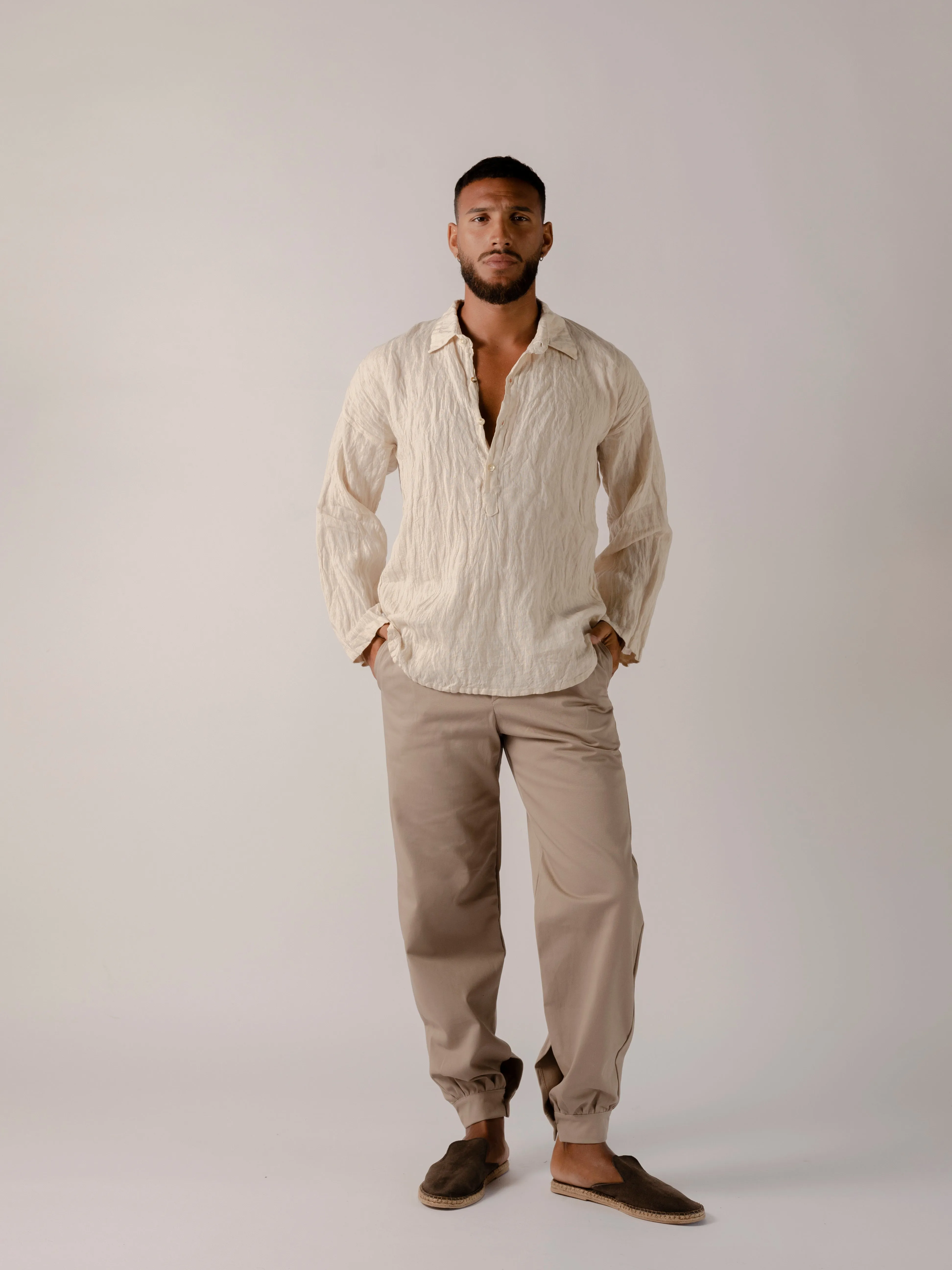 LA PAMPA Cotton Gabardine Pants