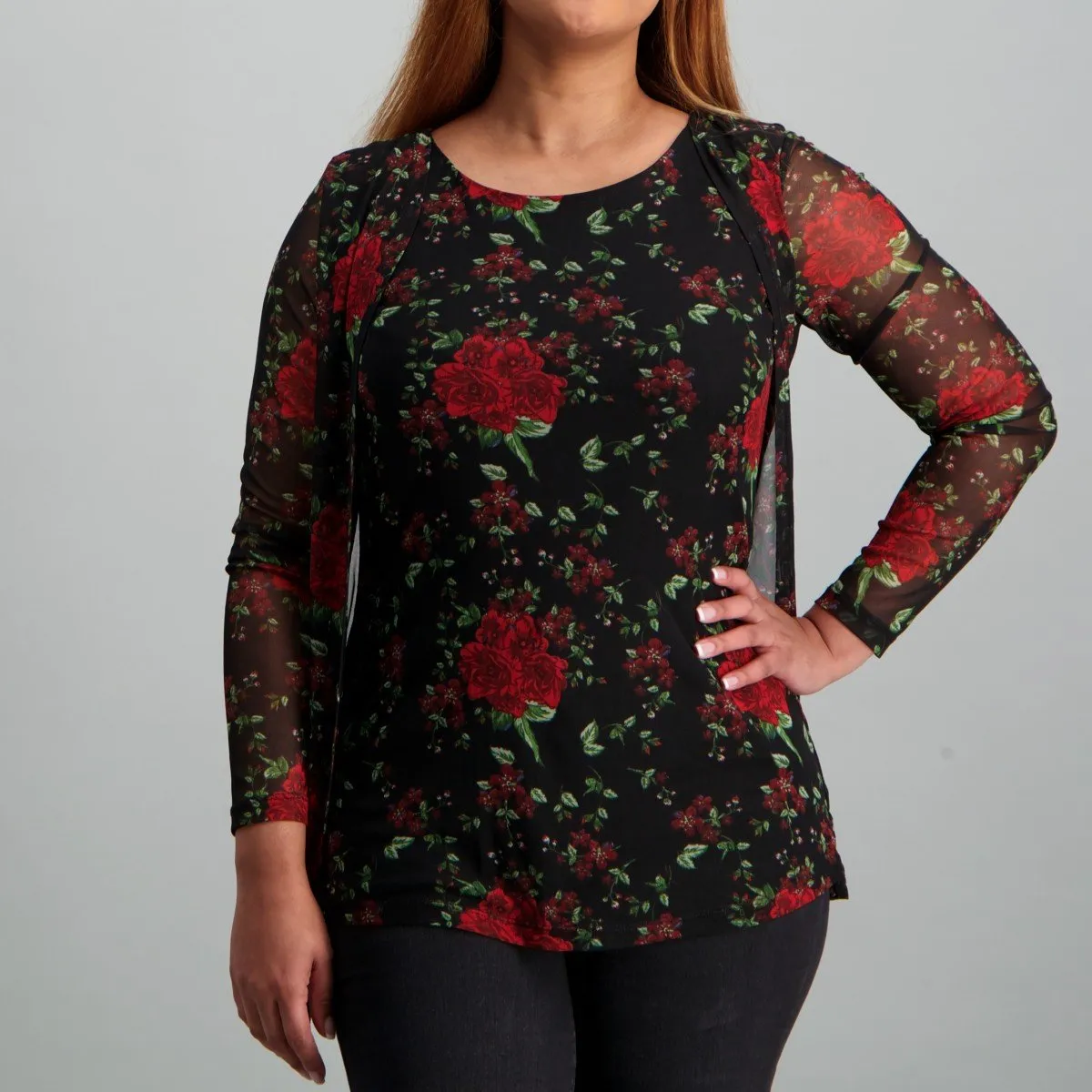 Ladies-Floral Top