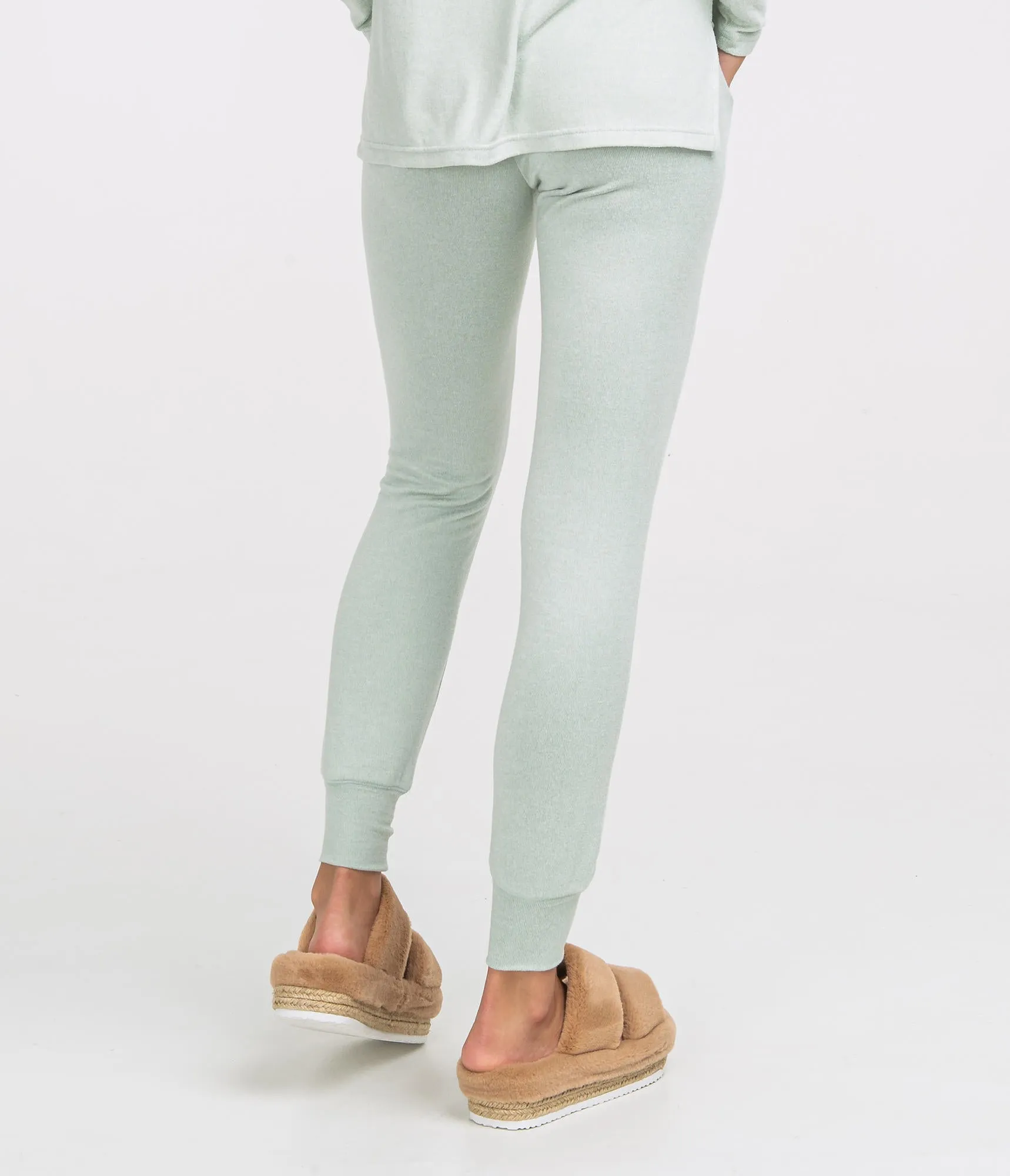 LADIES SOUTHERN SHIRT  SINCERELY SOFT HEATHER JOGGERS - MOON MIST