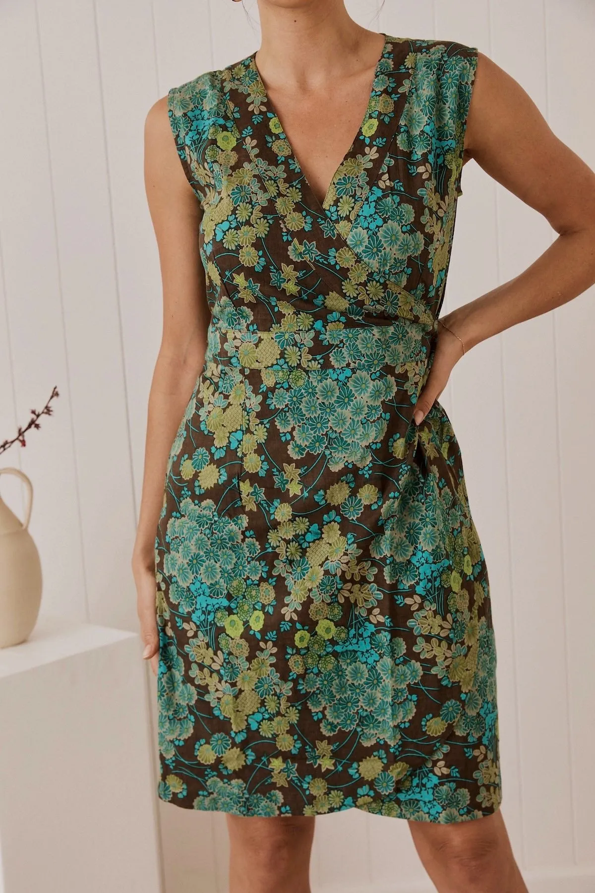 Lara Wrap Dress - Blossom