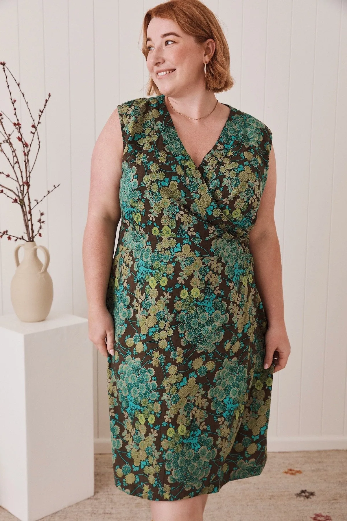 Lara Wrap Dress - Blossom