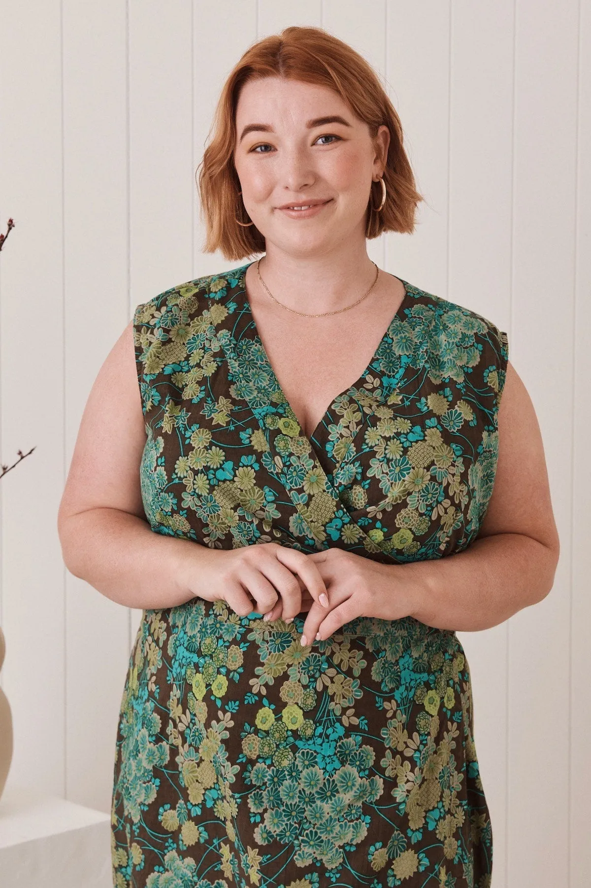Lara Wrap Dress - Blossom