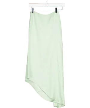 LES HÉROÏNES BY VANESSA COCCHIARO Melanie asymmetric crepe skirt UK 6