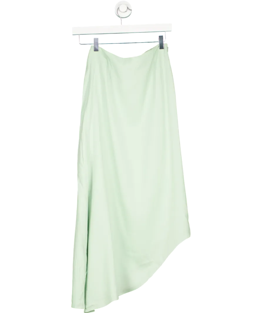LES HÉROÏNES BY VANESSA COCCHIARO Melanie asymmetric crepe skirt UK 6