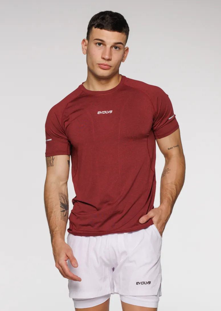 Limitless Hyper Tee - Maroon