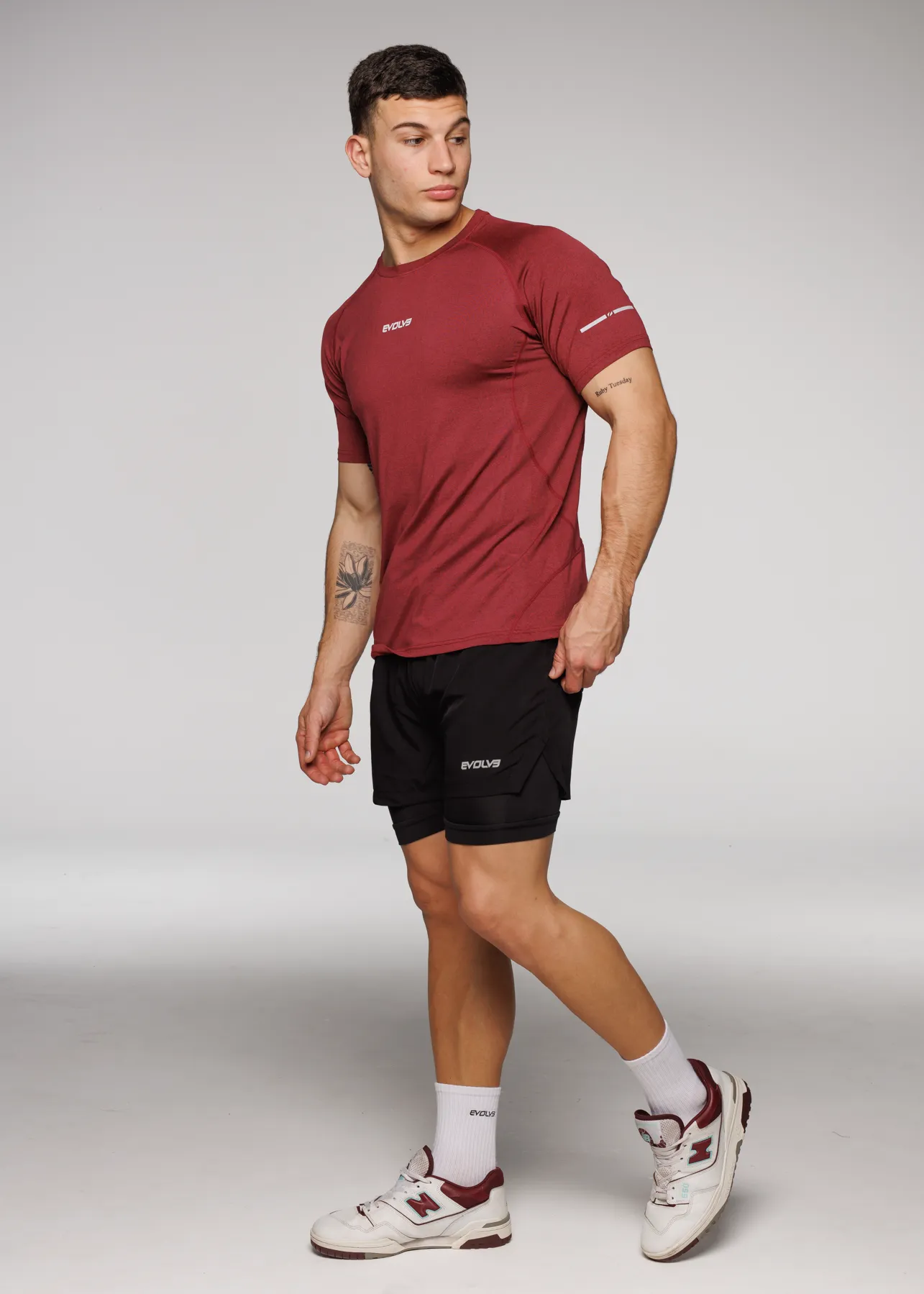 Limitless Hyper Tee - Maroon