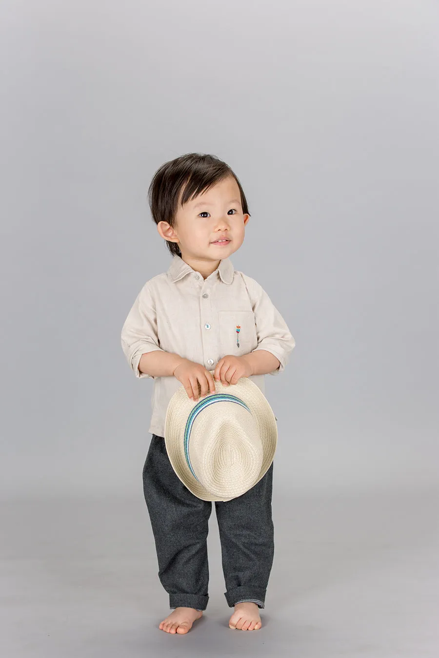 Long Sleeve Arrow Shirt, Camel