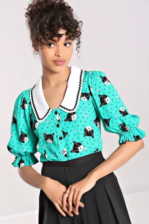 Love Cats Blouse