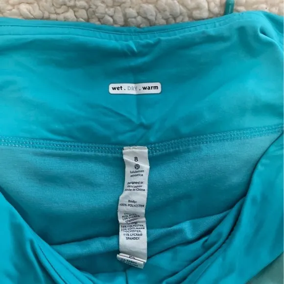 Lululemon speed shorts size 8 in seawheeze plaid