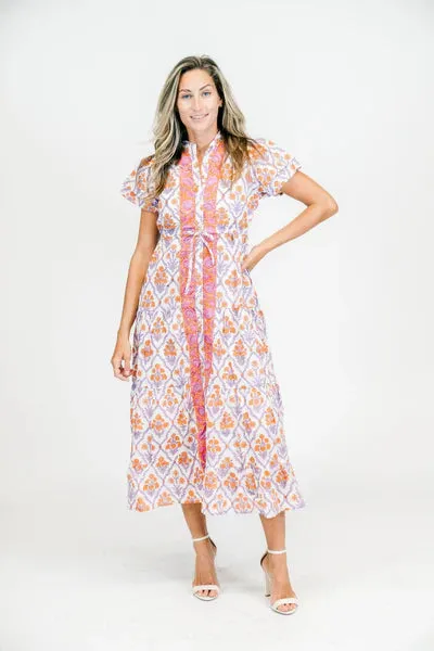 Magnolia Flutter Dress (Gardenia)