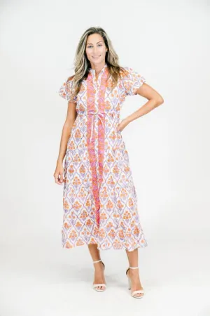 Magnolia Flutter Dress (Gardenia)