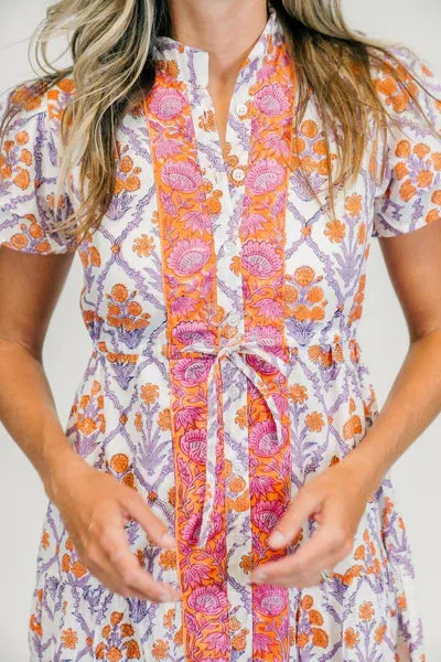 Magnolia Flutter Dress (Gardenia)