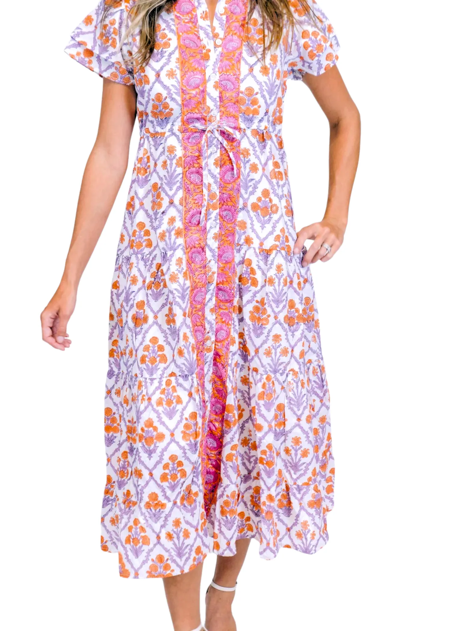 MAGNOLIA FLUTTER DRESS