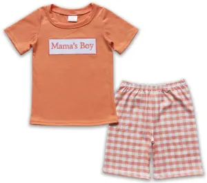MAMAS BOY SHORT SET