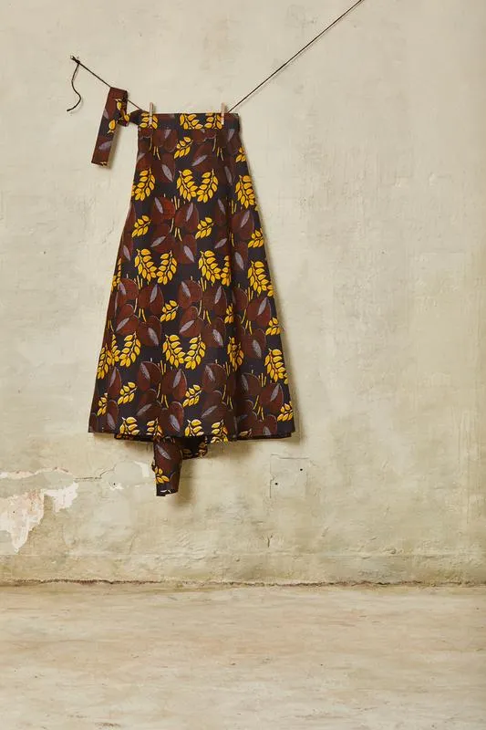 Mashuhuri Maxi Wrap Skirt
