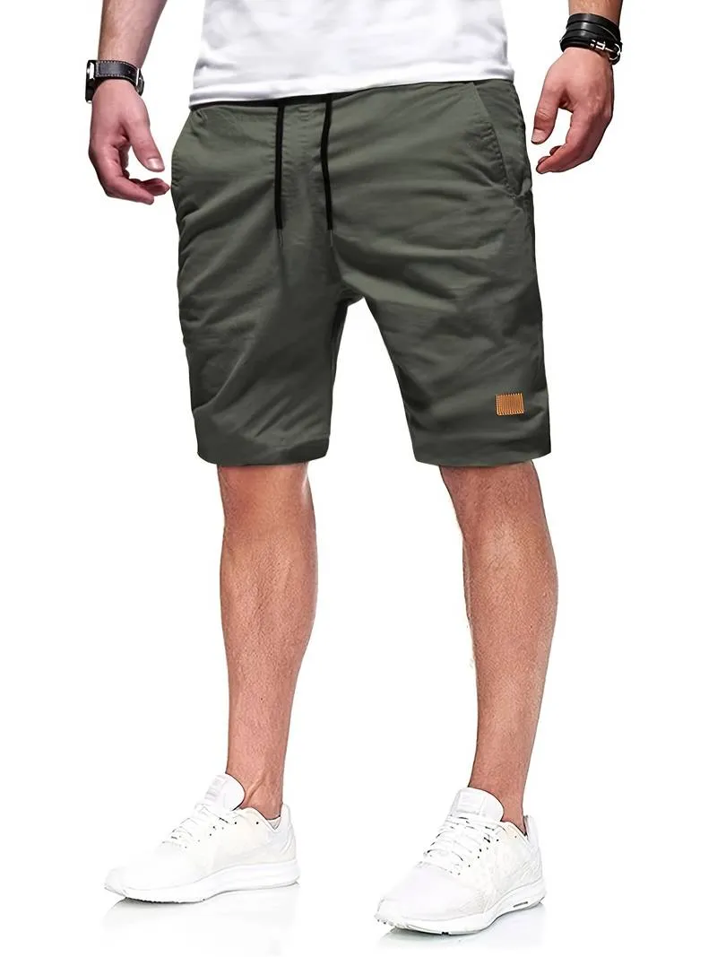 Men's Michael drawstring cutoff shorts