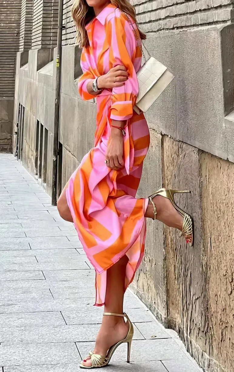 Mercedes® | Wrap dress with print