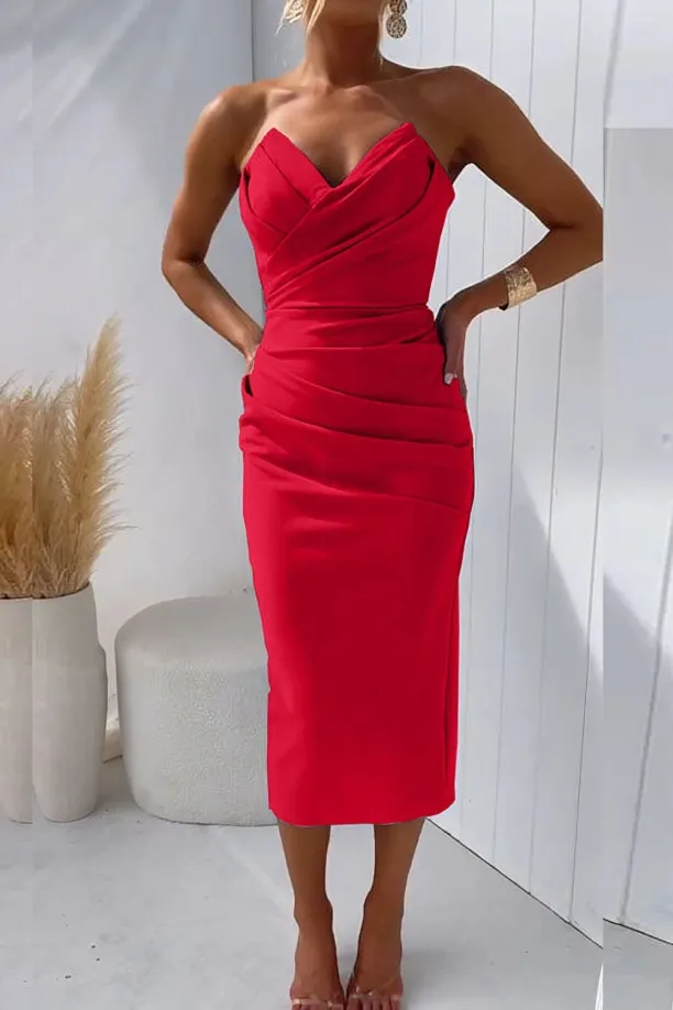 Milly - Elegant Strapless Dress