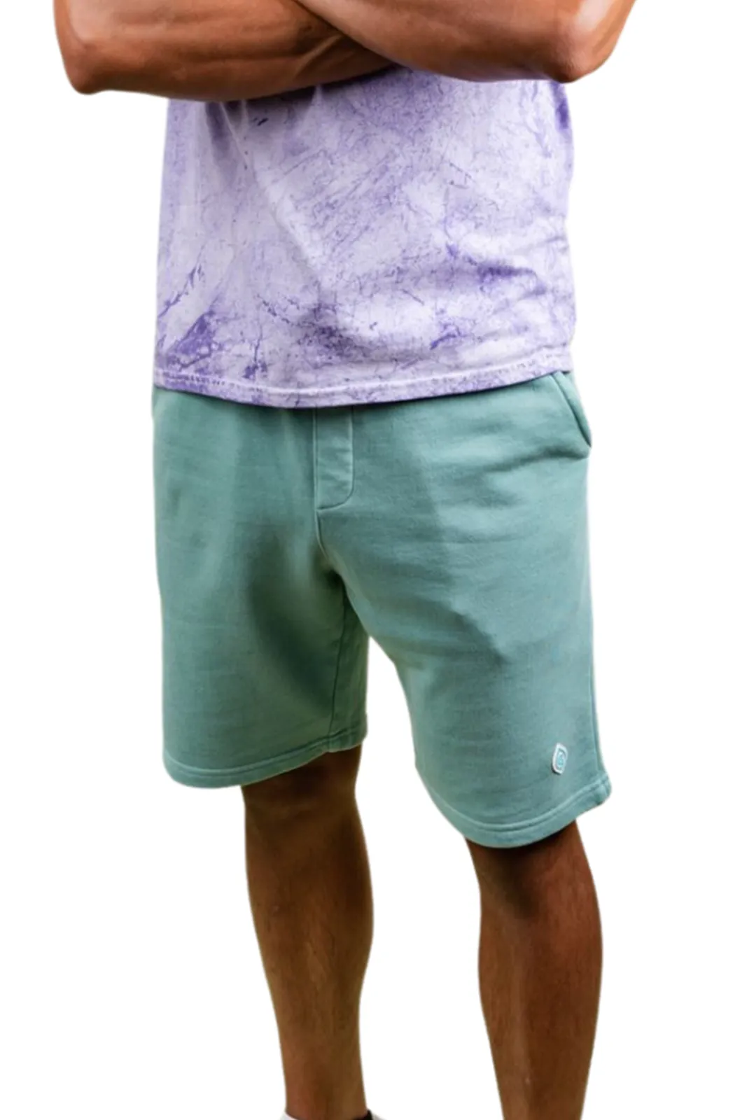 Mint Breeze Pigment Shorts
