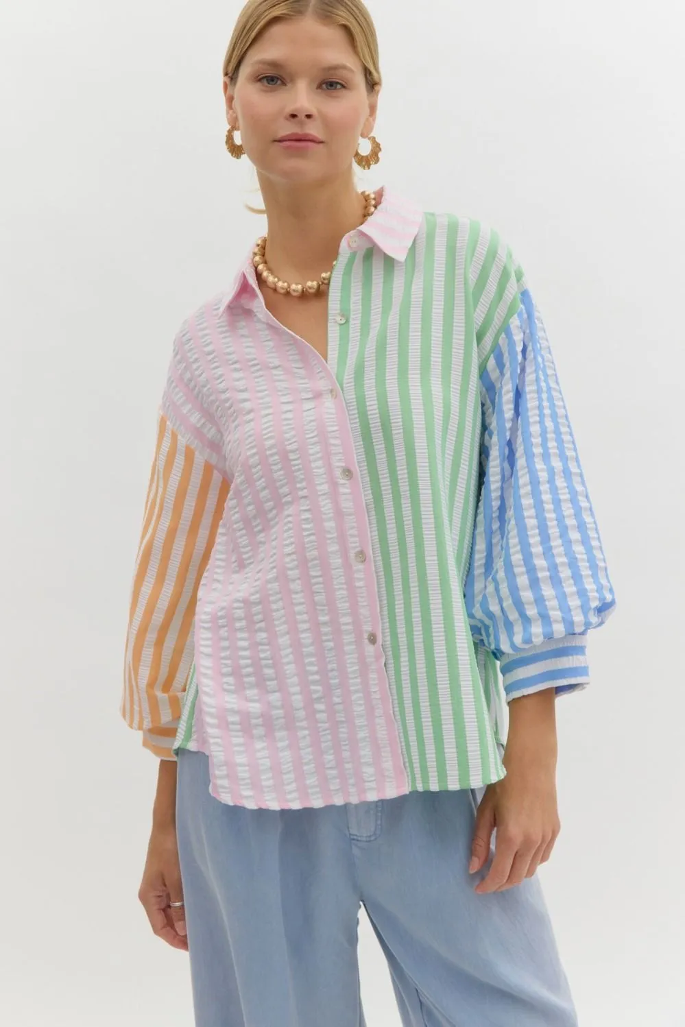 Mixed Stripe Shirt