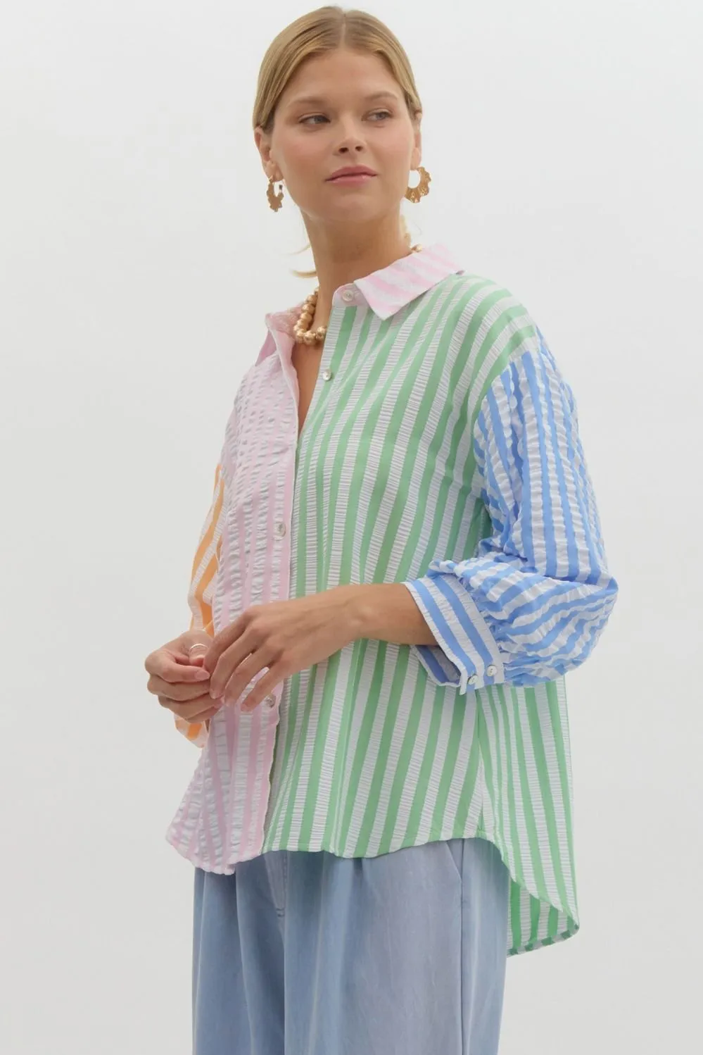 Mixed Stripe Shirt