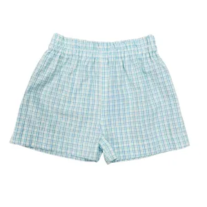 MLT Plaid Seersucker Shorts