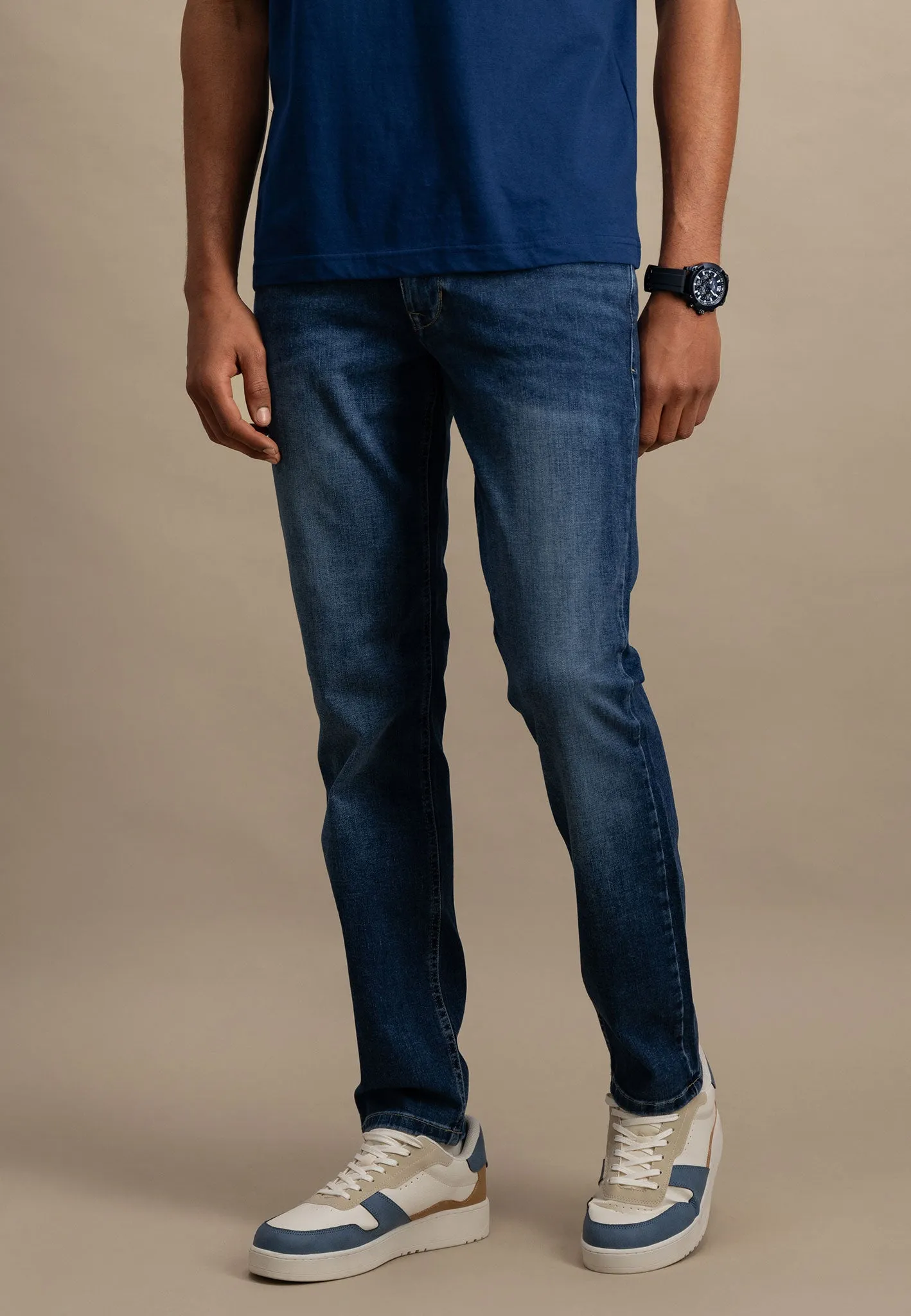 Moderne Tapered-Fit Jeans