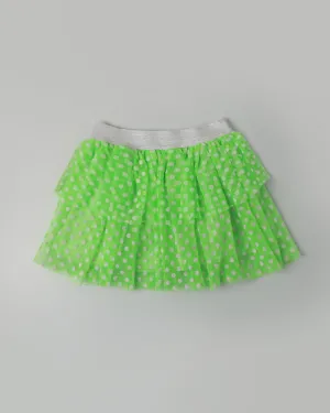 Neon Polka Skirt