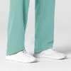 Nova 5232 Stovepipe High-Low Hem Scrub Pants Turquoise