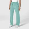 Nova 5232 Stovepipe High-Low Hem Scrub Pants Turquoise