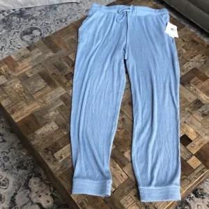NWT Love Fire Blue Pajama Bottoms Lounge Pants