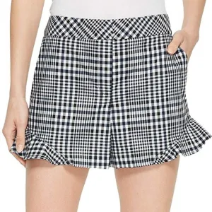 NWT Trina Turk Darton Plaid Shorts size 2