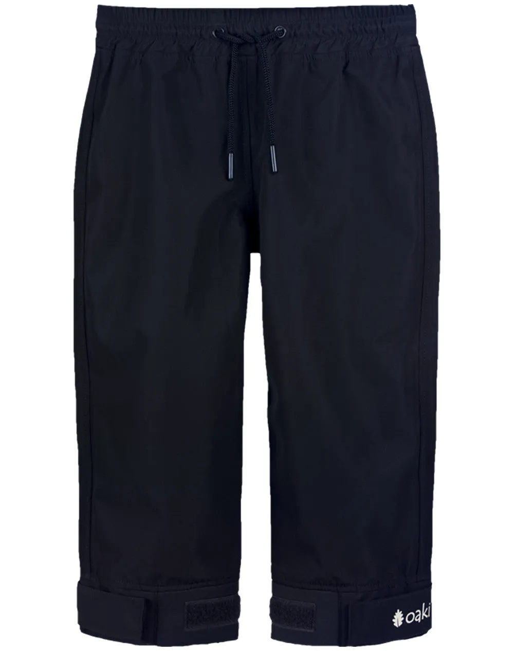 Oakiwear Kids Waterproof Rain Pants Boys Girls, Black