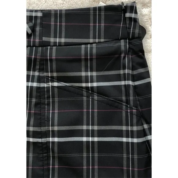 Oakley Plaid Palm Golf Skort - Size 4