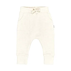 Oat Marle Drop Crotch Pant