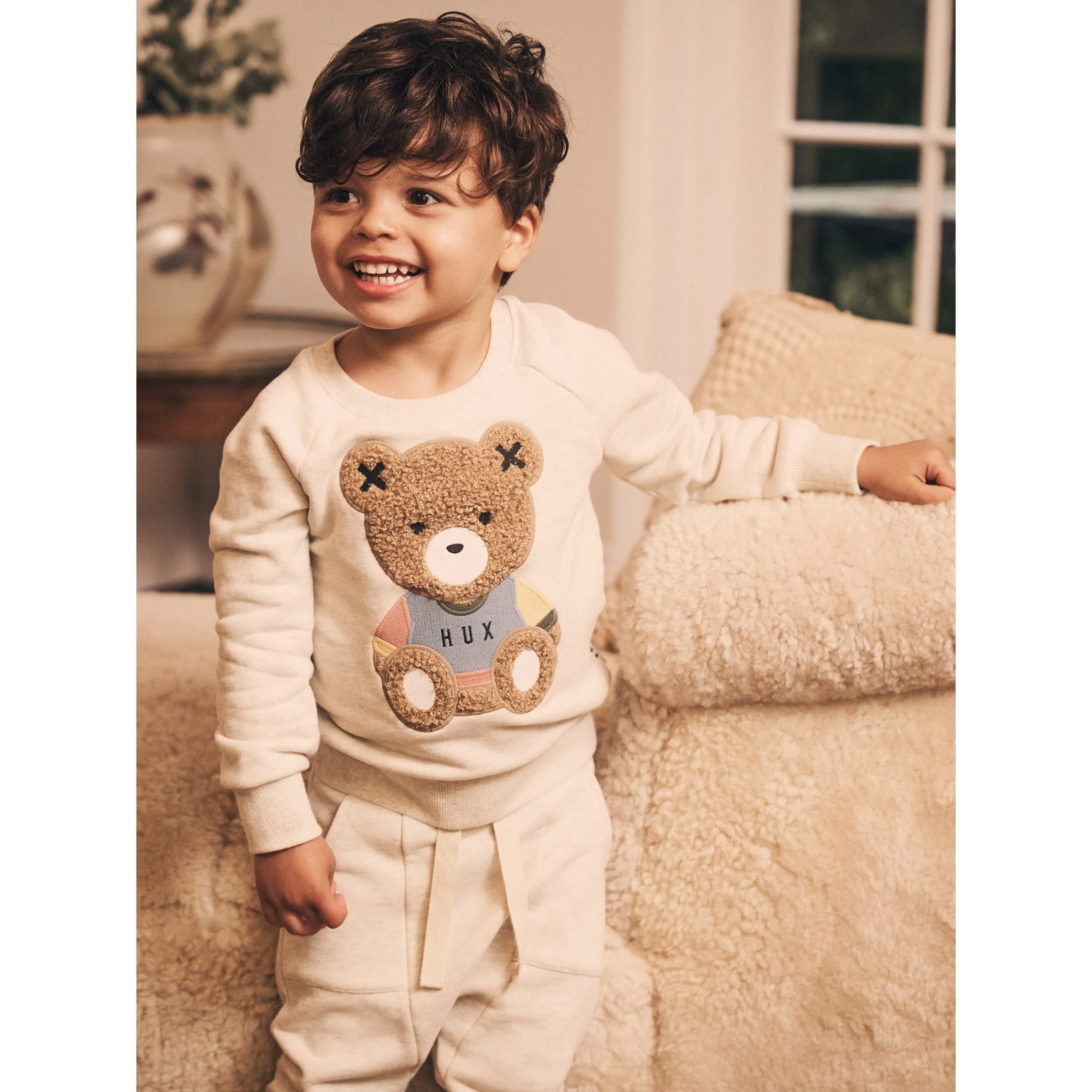 Oat Marle Drop Crotch Pant