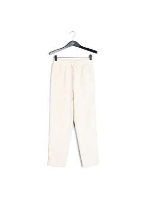 Off-white tapered corduroy pants