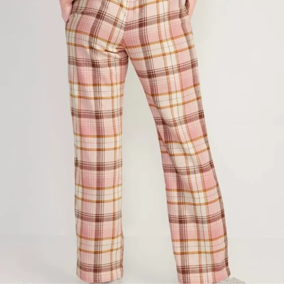 Old Navy Women’s Plaid Flannel Pajama Set.Plus size 4XL NWT
