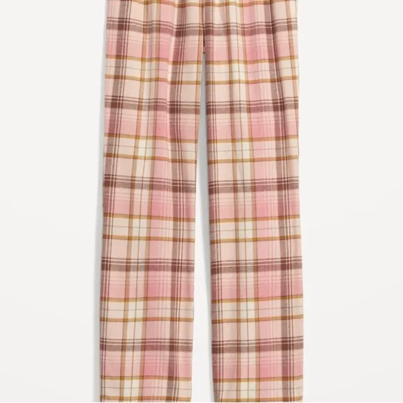 Old Navy Women’s Plaid Flannel Pajama Set.Plus size 4XL NWT