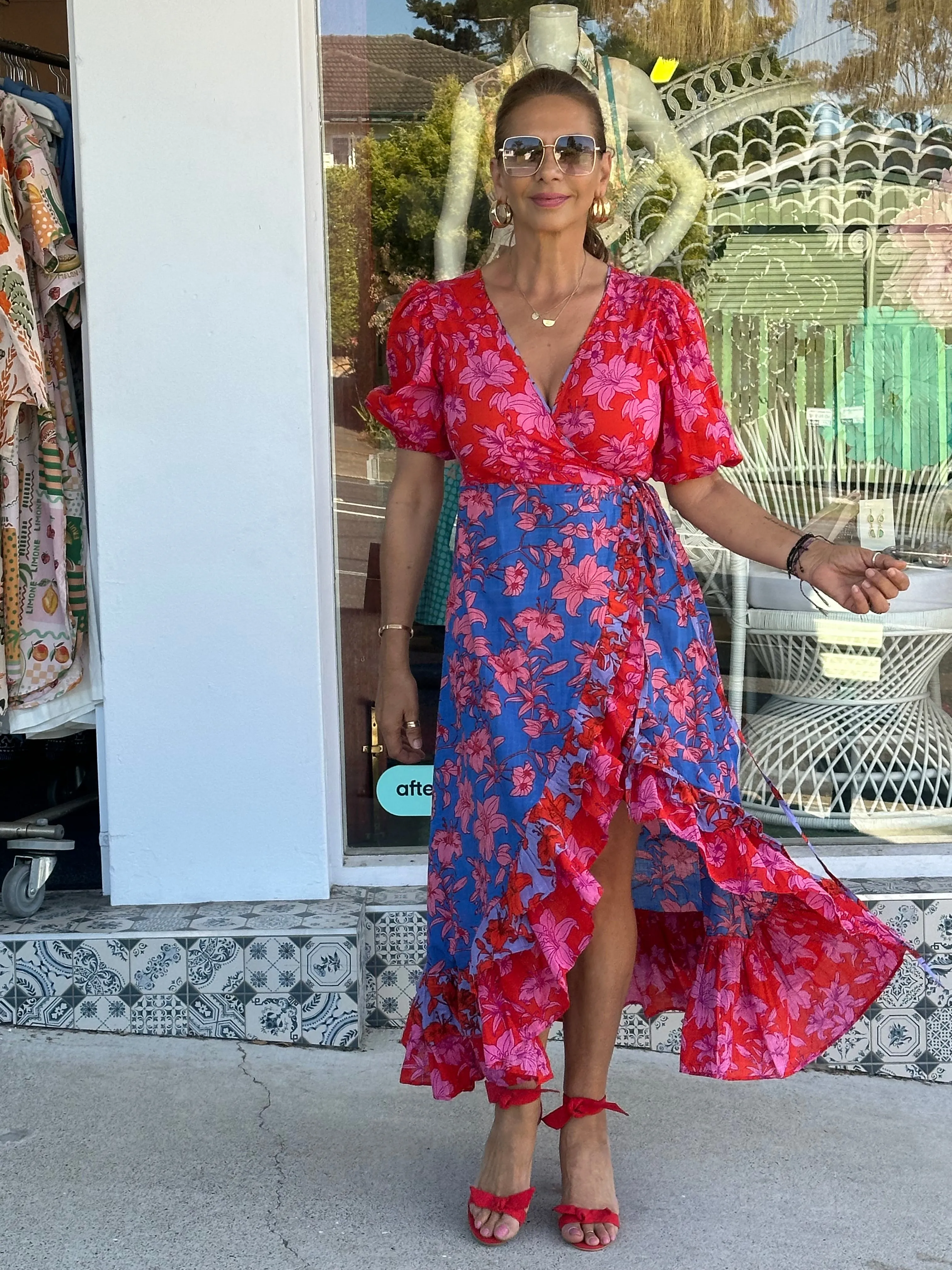 Olivia Dress - Lily Paradise