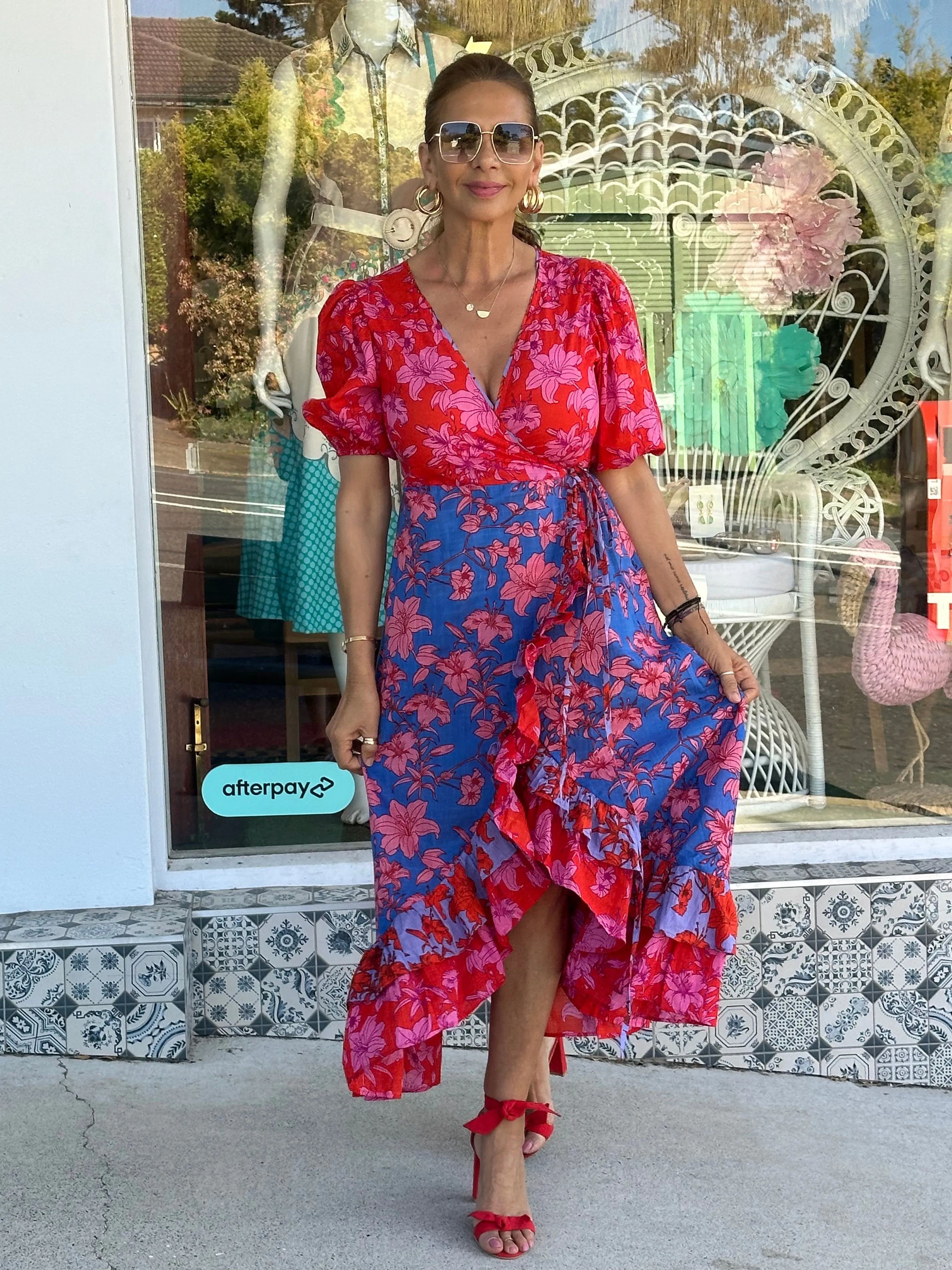 Olivia Dress - Lily Paradise