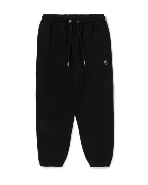 One Point Relaxed Fit Sweat Pants