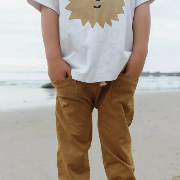 Organic Tumeric Pocket Pants