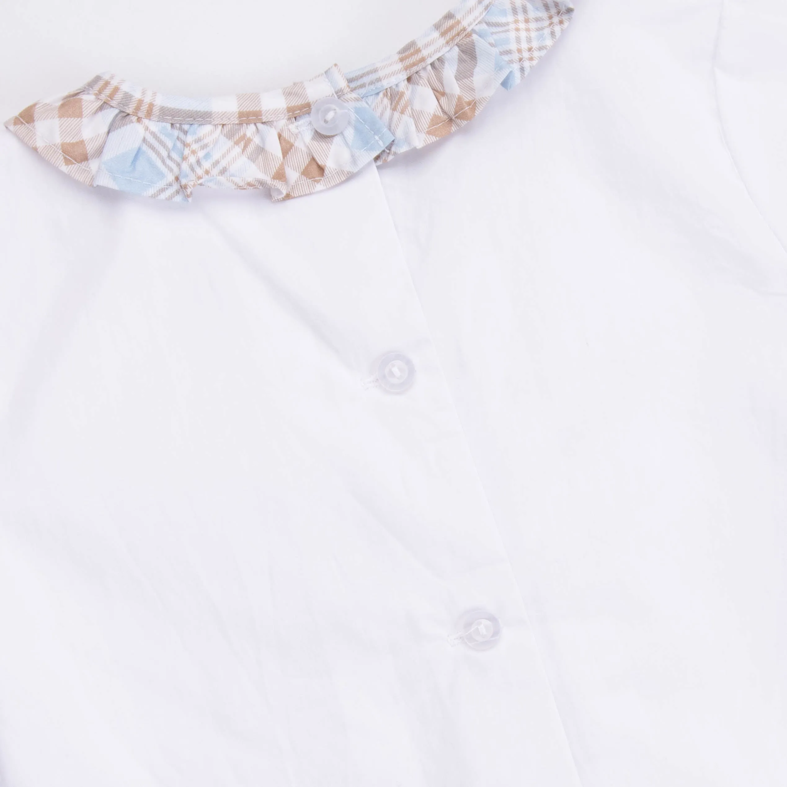 Padgett Plaid Bloomer Set, Tan