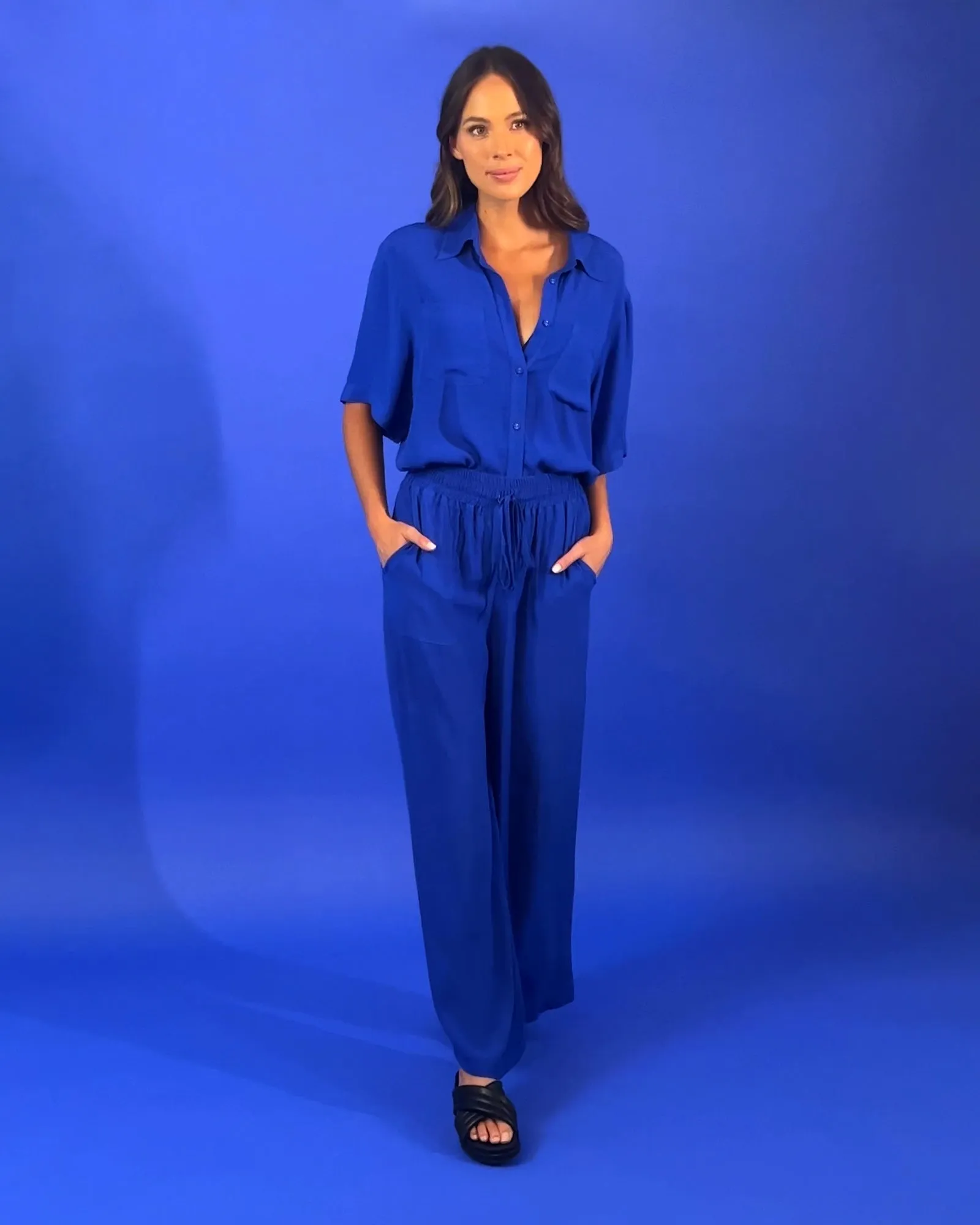 Palazzo Pants COBALT BLUE