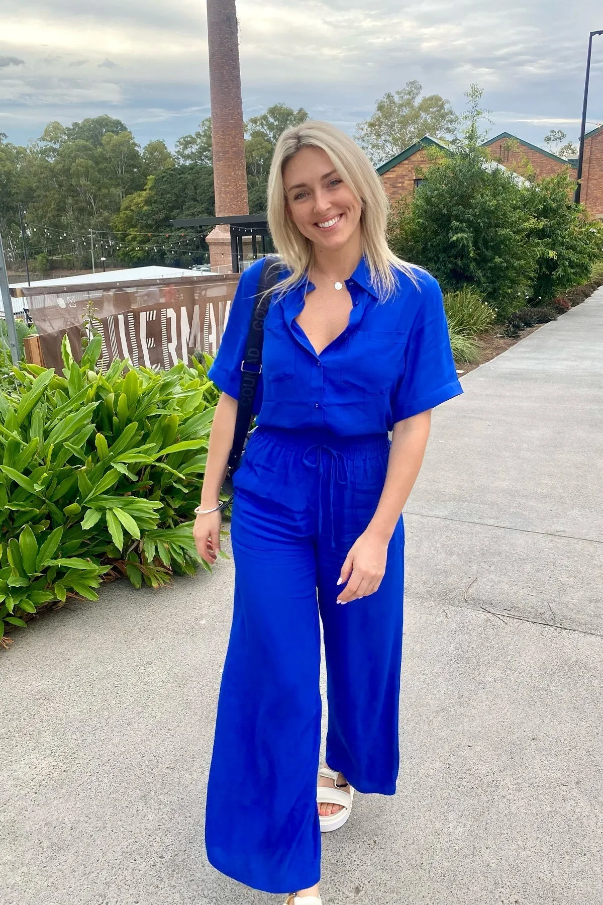 Palazzo Pants COBALT BLUE