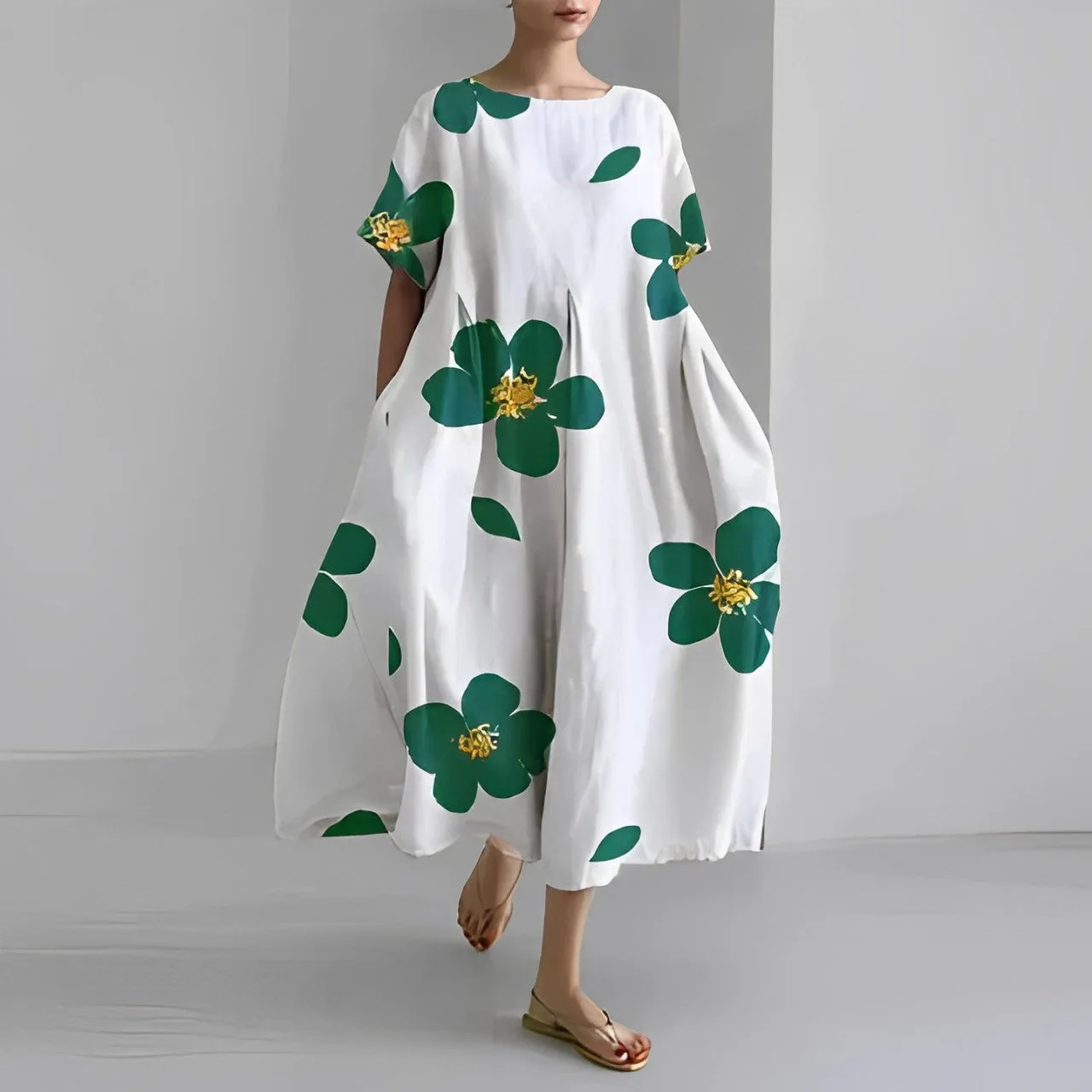 Palmyra - Relaxed Bohemian Style Woman's Loose Dress