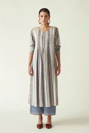 Payal Pratap   I   Forest Hill Pican Loose Pants Cotton Chambray Chambray Blue Transition Edit 2SS-159